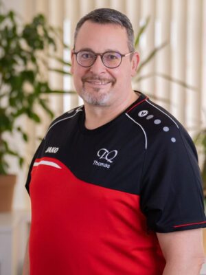Thomas Spannemann Gründer & Geschäftsführer Physiotherapeut | Manuelle Therapie | Manuelle Lymphdrainage | KG ZNS Bobath (Erwachsene) | KG am Gerät | Medical Flossing / Kinesiotaping | Milon QMed Trainer | lizensierter Datenschutzbeauftragter | Sicherheitsbeauftragter